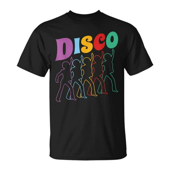 SPEEDRUN Disco 70S Disco Themed Vintage Retro Dancing 1970'S Style T-Shirt