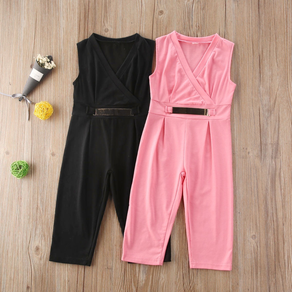 black overall dress kids