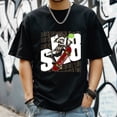 thumbnail image 3 of Men's Short Sleeve Graphic T shirt Collection Summer New Trend Sports Shirt Select, 3 of 5