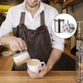 thumbnail image 2 of Handheld Milk Foam Maker, Ergonomically Designed Stainless Steel Frother With Cold & Hot Milk Alternatives Capability, 400ml Capacity, Silver, For Luxurious Foaming Experiences, 2 of 5
