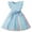 Blue, variant on IDOPIP Toddlers Girls Tutu Dress Ruffle Sleeve Sequins Tulle Dress Party Birthday Princess Dresses 1-5Years