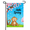 Garden Flag-4, variant on Hello Spring Moose Garden Flag 12×18in Double Sided Cute Cartoon Animal Spring Cherry Blossom Welcome Decor For Outdoor Porch Lawn Patio