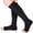 Black, variant on 2 Pairs Open Toe Zipper Copper Compression Socks for Women & Men 15-20 mmHg - Better Blood Flow, Swelling , Best Support for Medical, Running, Nursing
