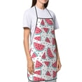 thumbnail image 4 of Pofeuu Watermelon Print Aprons with Pockets, Cute Aprons for Kitchen, Cooking, Server, Barber, Chef Apron, 4 of 7