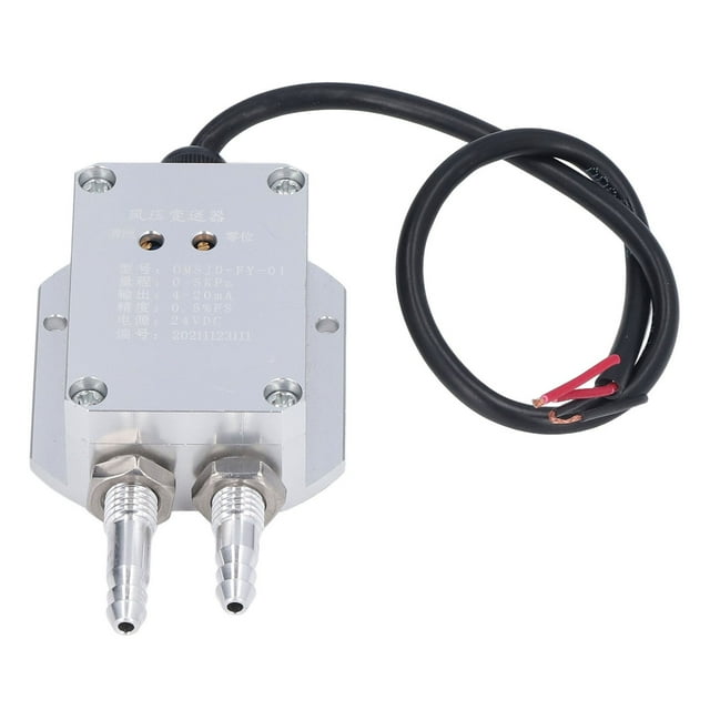 Transmisor de presión de viento Sensor transductor diferencial 05 kPa 420 mA CC 24 V OMSJDFY01