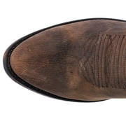 Dan Post Boots Mens Renegade Embroidered Round Toe Cowboy Mid Calf Boots