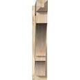 thumbnail image 2 of Ekena Millwork 6"W x 30"D x 30"H Balboa Rough Sawn Craftsman Outlooker, Douglas Fir, 2 of 4