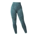 thumbnail image 4 of TNOBHG Sports Pants Women Yoga Pants Tie Dye Print Ruched Tummy Control Workout Running Leggings, 4 of 8