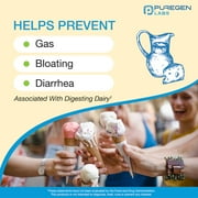 Puregen Labs Dairy Relief Lactase Enzyme 3000 FCC - Lactose Intolerance Pills - 90 Fast Acting Caplets - 1PK