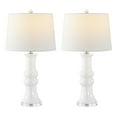 thumbnail image 3 of SAFAVIEH Lamber 26 in. Modern Art Table Lamps, Ivory, Set of 2, 3 of 10