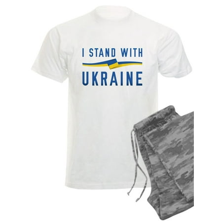 

CafePress - I Stand With Ukraine - Men s Light Pajamas