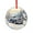 Pattern-3, variant on Glass Ornament Police Patrol Car Christmas Ornament Round Glass Cop Police Officer Academy Graduation Appreciation Gifts Ornaments for Xmas Tree