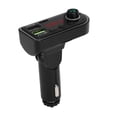 thumbnail image 4 of Cargador USB para coche Reproductor MP3 Bluetooth Transmisor FM Luz ambiental con pantalla LED, 4 of 5