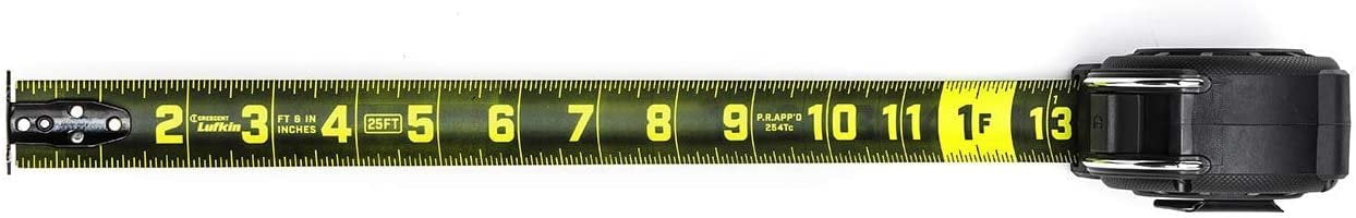 Lufkin L1125B Home Hand Tools Measuring & Layout Tapes, Multi, One Size