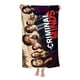 thumbnail image 3 of Mentes Criminales Toalla de playa de secado rápido con diseño temático, regalo para mujeres y niñas, ideal para cumpleaños, fans, amantes de la música, uso en la playa o al aire libre, 78 × 150 cm, 3 of 6