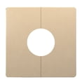thumbnail image 1 of EIGTHTAIL Wall Split Flange Square Escutcheon Plate Reserved Drill Hole Panel Decor, 1 of 17