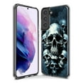thumbnail image 3 of MUNDAZE Samsung Galaxy Note 9 Graveyard Death Dream Skulls Double Layer Phone Case Cover, 3 of 6