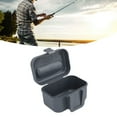 thumbnail image 3 of Live Bait Box, Plastic Bait Bucket with Tweezer, Portable Worm Storage Container with Perforated Cover Array Design for Fishing Enthusiasts, 3 of 7