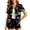 #4-Black, variant on Christmas in July Shirt for Women Hawaiian Xmas Button Down Shirts Funny Santa Claus Tshirt Casual Holiday Tee Tops Summer Clothes