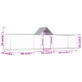 thumbnail image 4 of vidaXL Chicken Coop 5x1x1.5 m Galvanised Steel, 4 of 4