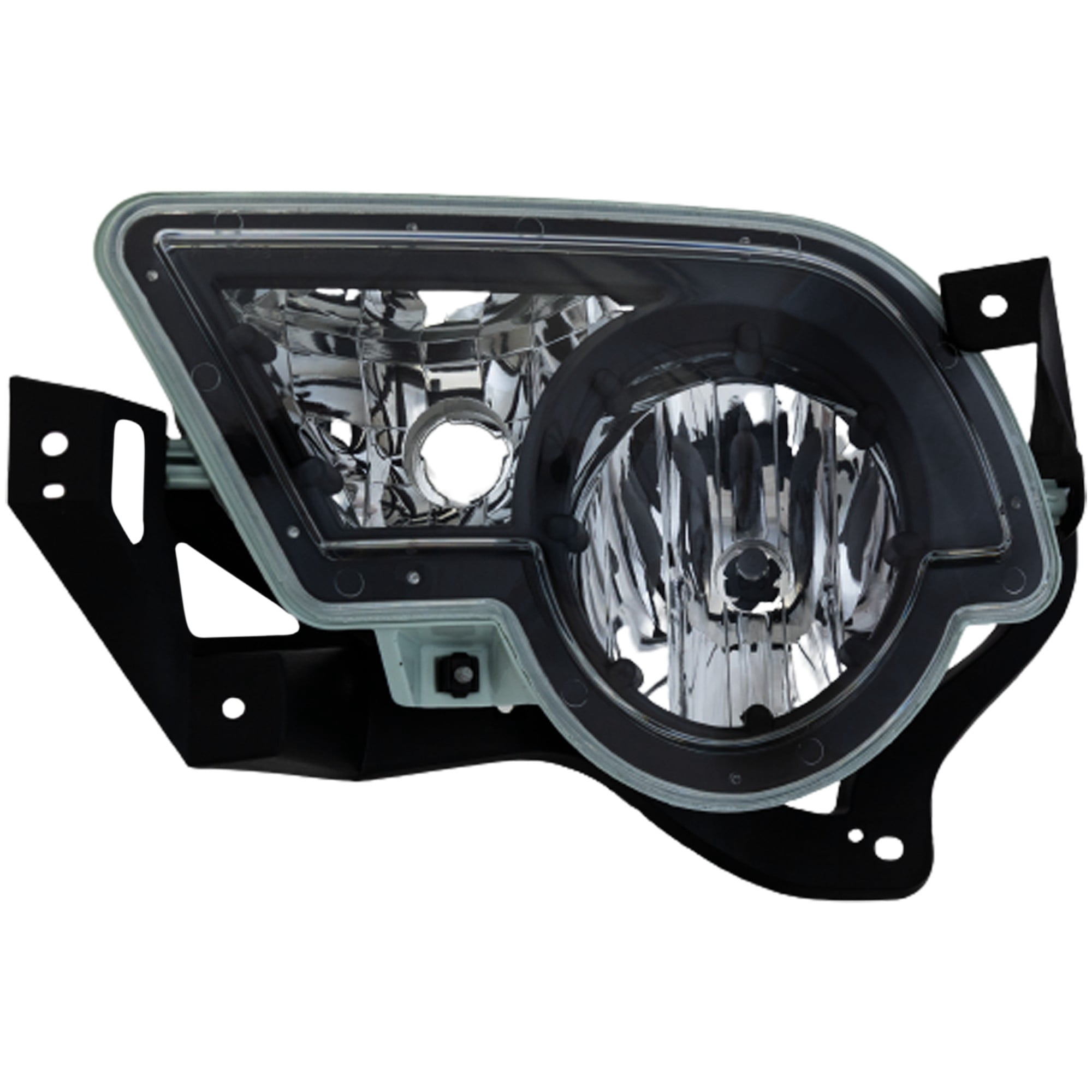 Front Fog Light Compatible with CHEVROLET AVALANCHE 2002-2006 Left Driver Side Assembly with Body Cladding