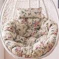thumbnail image 1 of Cojines de silla de hamaca de Papasan gruesos, cojín de almohadilla suave con reposacabezas para el hogar, jardín, interior, exterior, silla colgante, asiento de columpio Fivean unisex, 1 of 2