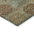 thumbnail image 4 of Addison Rugs Chantille Indoor/Outdoor Transitional Circles Taupe Washable Runner Rug, 2'3" x 7'6", 4 of 6