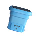 Mini Laundry Machine,Mini Washer with Spin Foldable Bucket Washer Mini Washer Highly Versatile