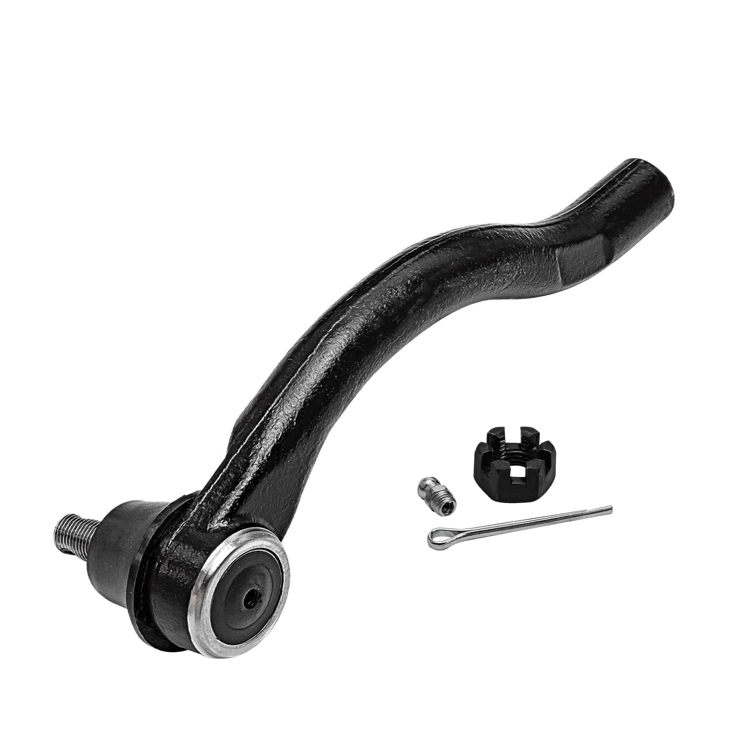 Detroit Axle - Front 2pc Tie Rods for 06-11 Honda Civic, 2 Outer Tie Rod Ends 2006 2007 2008 2009 2010 2011 Replacement