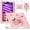 Pink, variant on Case for iPad Mini 7 2024 (A17 Pro) / Mini 6 Case 8.3 inch 2021 with Pencil Holder/360 Rotate Stand/Shoulder Strap, Shockproof Cover iPad Mini 7th/6th Generation