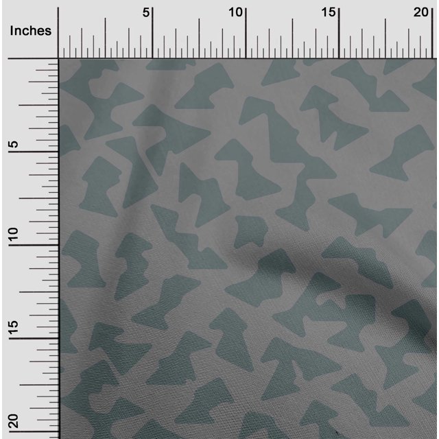 oneOone Velvet Gray Fabric Abstracts Sewing Craft Projects Fabric Prints By Yard 58 Inch Wide