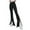Black, variant on Odeerbi Women Full Length Pants Trendy Summer Solid 2025 Casual Button Zipper Elastic Waist Long Flared Pants Pink