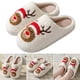 thumbnail image 4 of Zapatos Casa Sin Cordones Felpa Peludas Suministros para El Alce Suave Navidad, 4 of 9