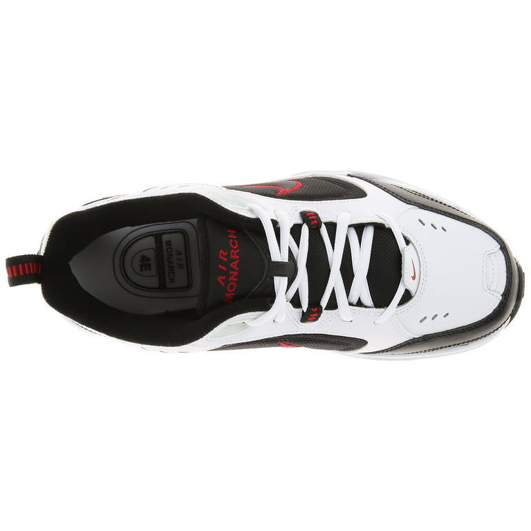 Generosidad completar El sendero Nike Men's Air Monarch IV Running Shoe White/Black/Varsity Red, US Men's -  Walmart.com