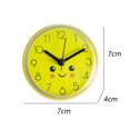 thumbnail image 2 of Mini reloj de pared con ventosa, elegante y sencillo, antivaho, impermeable, para baño, reloj de cocina, 2 of 6