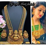 FIRST RAY MART Beautiful Necklace Set /Indian Women Jewellery Gold Plated Fashion Jewelry/Designer Pearl Necklace / Wedding Wear Bridal Gift