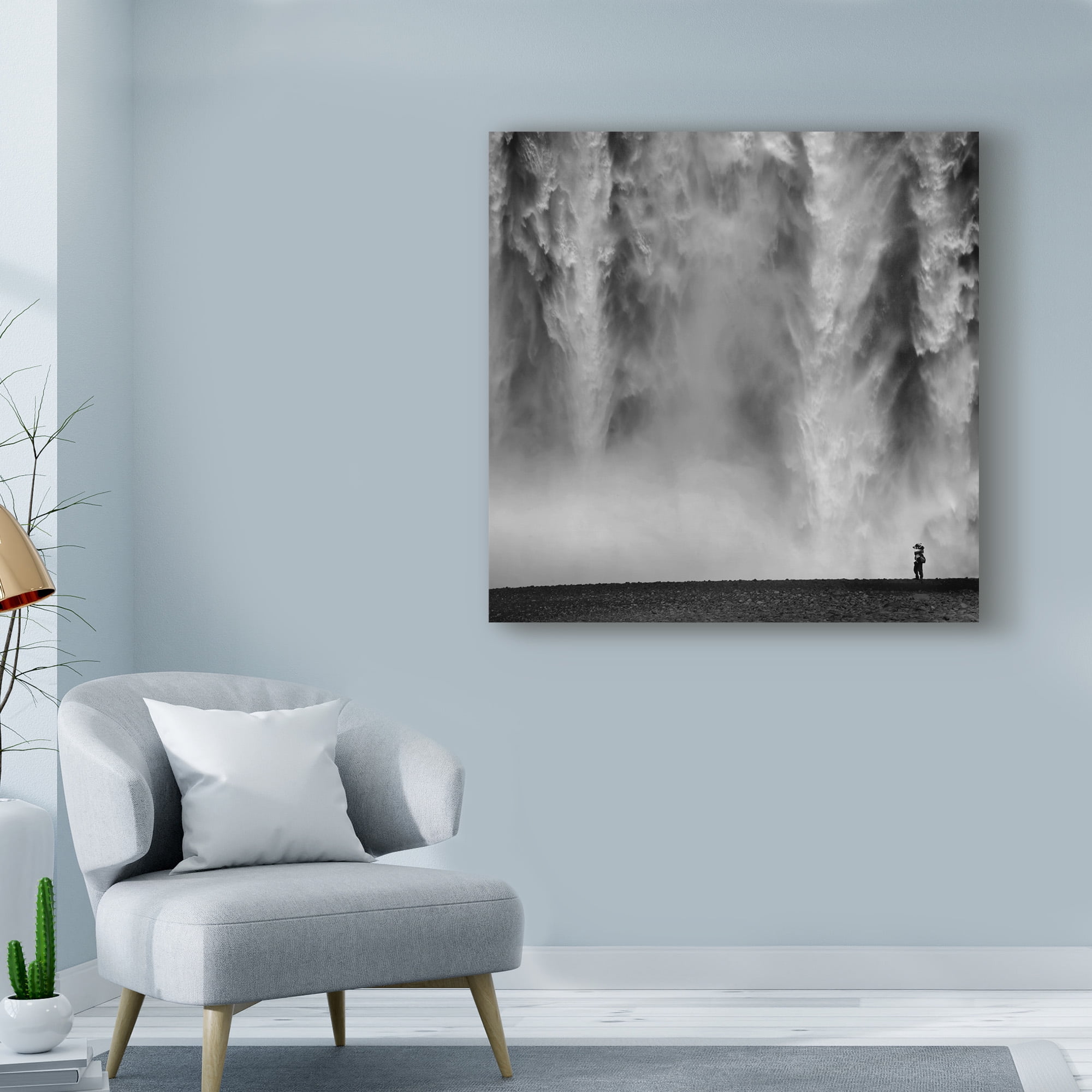 Trademark Fine Art 'Iceland Landscape 1' Canvas Art by Maciej Duczynski