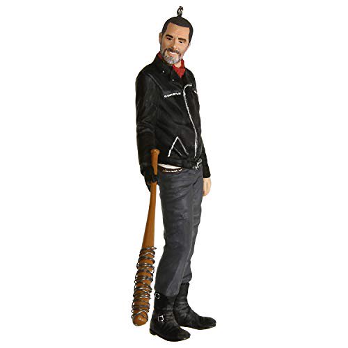 Hallmark Keepsake Christmas 2019 Year Dated The Walking Dead Negan Holding Lucille Ornament