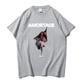 thumbnail image 3 of Ropa de calle cantante coreana JISOO AMORTAGE camiseta Ropa Hombre camisetas de Hip Hop Casual hombres mujeres camisetas de, 3 of 5