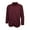 Burgundy, variant on Men's Dress Shirt Long Sleeve Button Up Solid Formal Front Pocket Classic Shirt, Navy, S