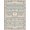 Ivory Multi, Pattern 16, variant on Design&I 8'x10' Washable Area Rug Extra Large Skid-Resistant Low Profile Island Theme Nautical Ships Horizontal Stripes Decorative Corner Accents for Living Room, Family