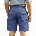 thumbnail image 6 of UAYOTSE 6T Boys Shorts Kids Cotton Blend Shorts for Boys Stylish Shorts,Sizes 11-12 Years, 6 of 7