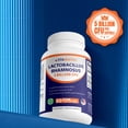 thumbnail image 6 of Vitamatic Lactobacillus Rhamnosus 5 Billion per DR Capsule (10 Billion Per 2 Capsules) - 60 Count - Advanced Digestive & Immune Support - Made with Prebiotic Inulin Fiber, 6 of 12