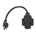 thumbnail image 4 of Divisor de cable de extensión de 1 a 3 5‑15P macho a 3x5 5‑15R hembra 16AWG Cable resistente para el hogar oficina enchufe estadounidense 125 V, 4 of 14