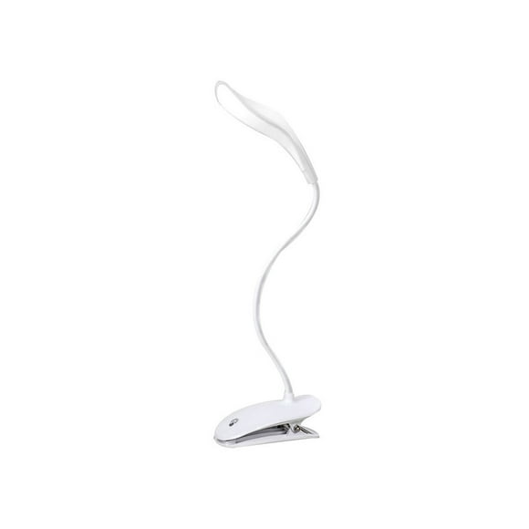 Yuarrent Lámpara de lectura USB Protección de doble propósito Clip de trabajo decorativo Luz Estudiante Recargable Ajustable Lámparas de noche Iluminación y accesorios Yuarrent HA066796-00