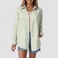thumbnail image 2 of Towmus Striped Shirt Long Sleeve Women Button Down Shirts Casual Tops Office Work Fall Blouses Trendy Dressy Shirt 5XL, 2 of 5