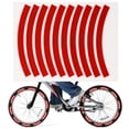 thumbnail image 1 of 10pcs Adhesive Reflective Tape Cycling Safety Warning Sticker Bike Reflector Tape Strip for Car Bicycle, 1 of 8