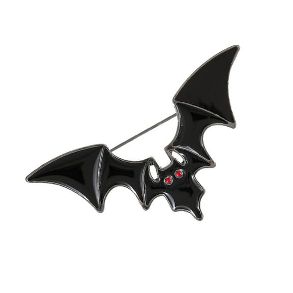 SIEYIO Sophisticated Bat Wing Pin Brooch for Party Supplies Costume Fashion Accessory