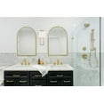 thumbnail image 2 of FRE-422-VG Crystorama Lighting Fremont - One Light Wall Mount-Vibrant Gold Finish, 2 of 9