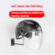 thumbnail image 2 of Wosthever Accesorios de aluminio para motocicleta, soporte para casco, gancho montado en la pared para abrigos, sombreros, gorras, soporte para Almacenamiento y organización del hogar, 2 of 6